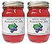 Amish Jelly - 18 Oz Jar - Qty 2 Jars (Muscadine)