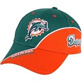 NFL '47 Brand Miami Dolphins Avalanche Adjustable Hat - Aqua/Coral