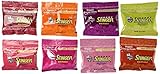 Honey Stinger Organic Energy Chews 8-Flavor Variety: One 1.8 oz Package Each of Lime-Ade, Cherry Cola, Orange Blossom, Cherry Blossom, Fruit Smoothie, Pink Lemonade, Pomegranate Passion, and Grapefruit in a BlackTie Box (8 Items Total)