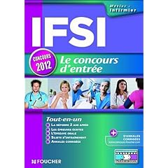 IFSI Le concours d'entr�e concours 2012