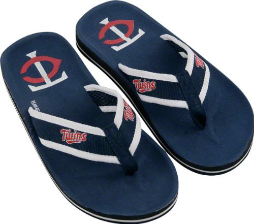 Minnesota Twins 2011 Countoured Flip Flops