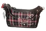 Xoxo Preppy Girl Hobo Plaid Handbag