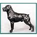 Rottweiler Breed Statue (6