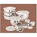 Tramontina 20 Piece Stainless Steel Prep Set with Lids