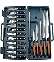 19 Piece Kitchen Cutlery set with yellow inserts