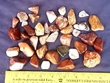 Assortment of Semi-Precious Polished Gem Stones, 6163