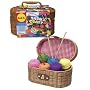Alex Yarn Craft Kit in Carry Basket