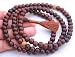 Tibetan 108 Beads Genuine ROSEWOOD Meditation Mala / Prayer Beads / Rosary From India