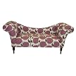 Bloom Chaise Settee-Lavender Aura