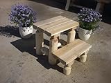 White Cedar Log Step Stool