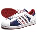 Adidas Superstar NBA Kollektion. MBA-Modell: Detroit Pistons. Retro Sneaker, aus der Originals-Reihe 
von Adidas. Sehr hochwertige Verarbeitung und supersch�nes Design. Der Superstar wurde 1969 f�r 
Court-Tests zugelassen, kam aber erst 1970 auf den Markt. Er war der erste Low-Top Basketballschuh, 
der mit einem Obermaterial aus reinem Leder und der mittlerweile legend�ren Gummi-Shell Toe 
ausgestattet war. Mitte der 70er Jahre trugen bereits 75% aller NBA-Spieler diesen Schuh. Doch auch 
auf der Stra�e erreichte der Superstar mit jedem neuen Accessoire, jeder neuen Farbe und jedem neuem 
Design schon bald Kultstatus.