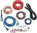 New GSI SOUND 4 Gauge 1600 Watt Car Amplifier Wiring/Installation Kit