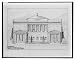 Historic Print (L): [Addition of a Sunday school building to Calvary Baptist Church, ...