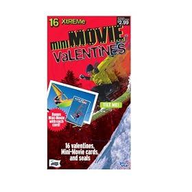 Mini Movie Valentines 16-pk.