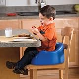 Kids High-Back Foam Dining Booster Seat ESPRESSO