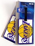 Los Angeles Lakers Two Pack Soft Laser Bag Tag