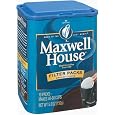 BUY : Maxwell House Ground Coffee, 10-Count Filter Packs (Pack of 4)