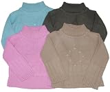 Girls' Mock Turtleneck Sweater
