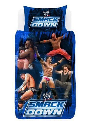 Childrens Toyshop  Kitchen & Housewares : Zap Wwe Wrestling Single Duvet Set