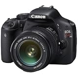 Canon EOS Kiss X4 (T2i / 550D) 18 MP CMOS APS-C Digital SLR Camera with 3 inch LCD + EF-S 18-55mm f/3.5-5.6 IS Lens (Japan Made)