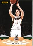 2009 /10 Panini NBA Basketball Card # 101 Luke Ridnour Milwaukee Bucks Mint Condition- Shipped In A Protective ScrewDown Display Case!