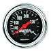 Auto Meter 2433 Traditional Chrome 2-1/16" Mechanical Water Temperature Gauge with 12' Tubing