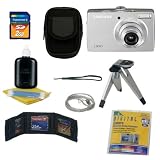 Samsung L200 10MP Digital Camera with 3x Optical Zoom (Silver) with Free 2GB Bonus Kit