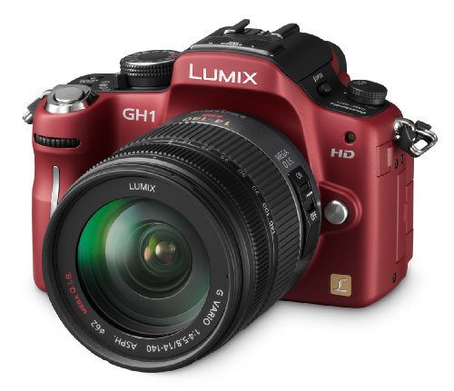 Panasonic Lumix DMC GH1KEG9R Systemkamera (12 Megapixel, 7,6 cm Display, LiveView, Full HD) rot panasonic Panasonic Lumix DMC GH1KEG9R Systemkamera (12 Megapixel, 7,6 cm Display, LiveView, Full HD) rot Systemkamera