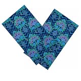 Blue Flowers in Vases Dinner Napkin Set