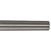Alvord Polk 155-S-01 High-Speed Steel Taper Pin Reamer Set, Straight Flute, Uncoated Finish, 11-Piece, #0 - #10 Taper Pin Sizes in Wood Case