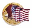 American Flag with Eagle Cake Topper PopTop