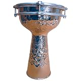 Metal Dumbek 8 Nickel
