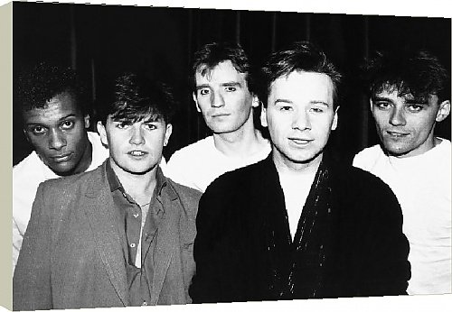 Box Canvas Print Of Simple Minds Rock Band From Mirror Photos Picture
