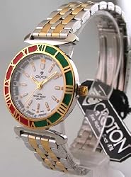 Womens Croton Steel Two Tone Dress Watch SP299042TTDW