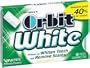 Orbit White Spearmint Sugarfree Gum, 12-Piece Packs (Pack of 24)