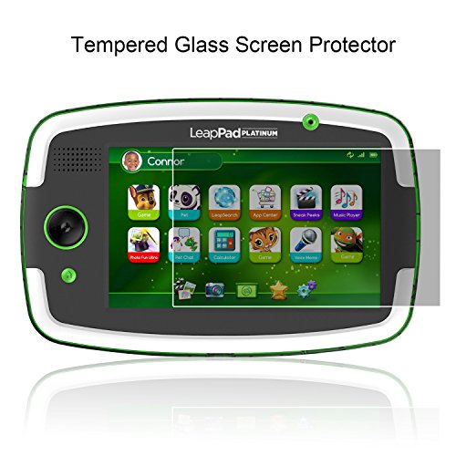 ACdream LeapPad Platinum Screen Protector, Premium Tempered Glass Screen Protector for LeapFrog LeapPad Platinum Kids Learning Tablet (NOT FIT LeapPad3), Ultra Clear Screen Protector