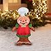 Gemmy Airblown Inflatable Gingerbread, 3.5' (1)