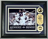 MLB Milwaukee Brewers Team Force 24KT Gold Coin Photo Mint