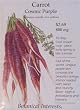Carrot Cosmic Purple Seeds 175 Seeds