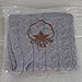 iSunShine Cotton Cushion Cover Cable Knitting Patterns Pillowcase, Pillow Cover only, Gray