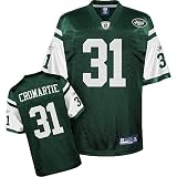Antonio Cromartie #31 Green New York Jets Reebok NFL Premier All Stitched Replica Jersey - XX-LARGE