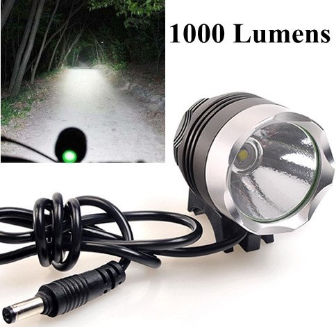 ATC 1000 Lumen Cree XM-L 4-Mode 1000-Lumen LED Bike Light cycling bicycle Bike Light Set