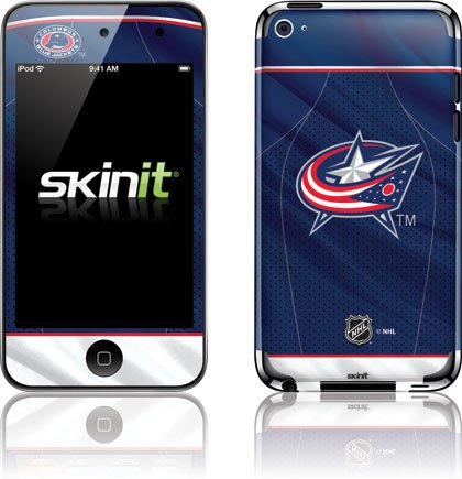 Skinit Columbus Blue Jackets Home Jersey Vinyl Skin for iPod Touch (4th Gen)