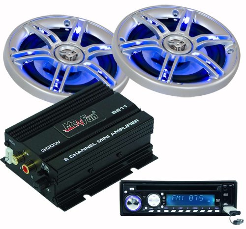 Auto Anlage Verstärker Lautsprecher Radio MP3 CD USB SD Autoradio CAR-134