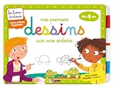 Mes premiers dessins sur une ardoise : Dès 4 ans