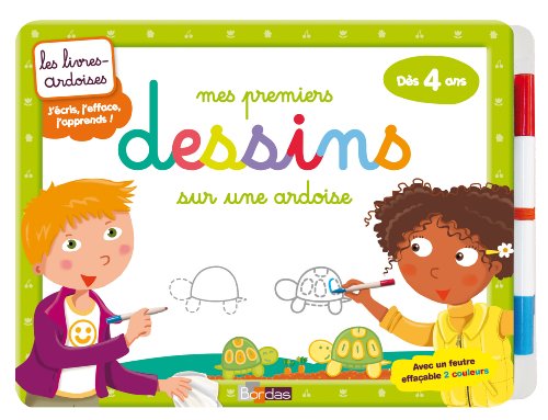 Mes premiers dessins sur une ardoise : Dès 4 ans