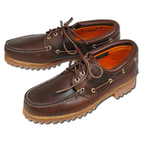 Timberland　ティンバーランド　TRADITIONAL HANDSEWN　3-Eye Classic Lug　トラディショナル　ハンドソーン　アイクラシック　ラグ　30003　メンズ　ブラウンプルアップ