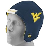 New Era West Virginia Mountaineers Navy Blue Pigskin Flapper Cap