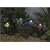 Solar Powered Stainless Steel Dual Function Multiple Color LED Garden Lights - Pack Of 8