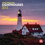 New England Lighthouses 2013 Square 12X12 Wall